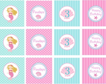 BABY JUNGLE ANIMALS Printable Cupcake Toppers and Cupcake