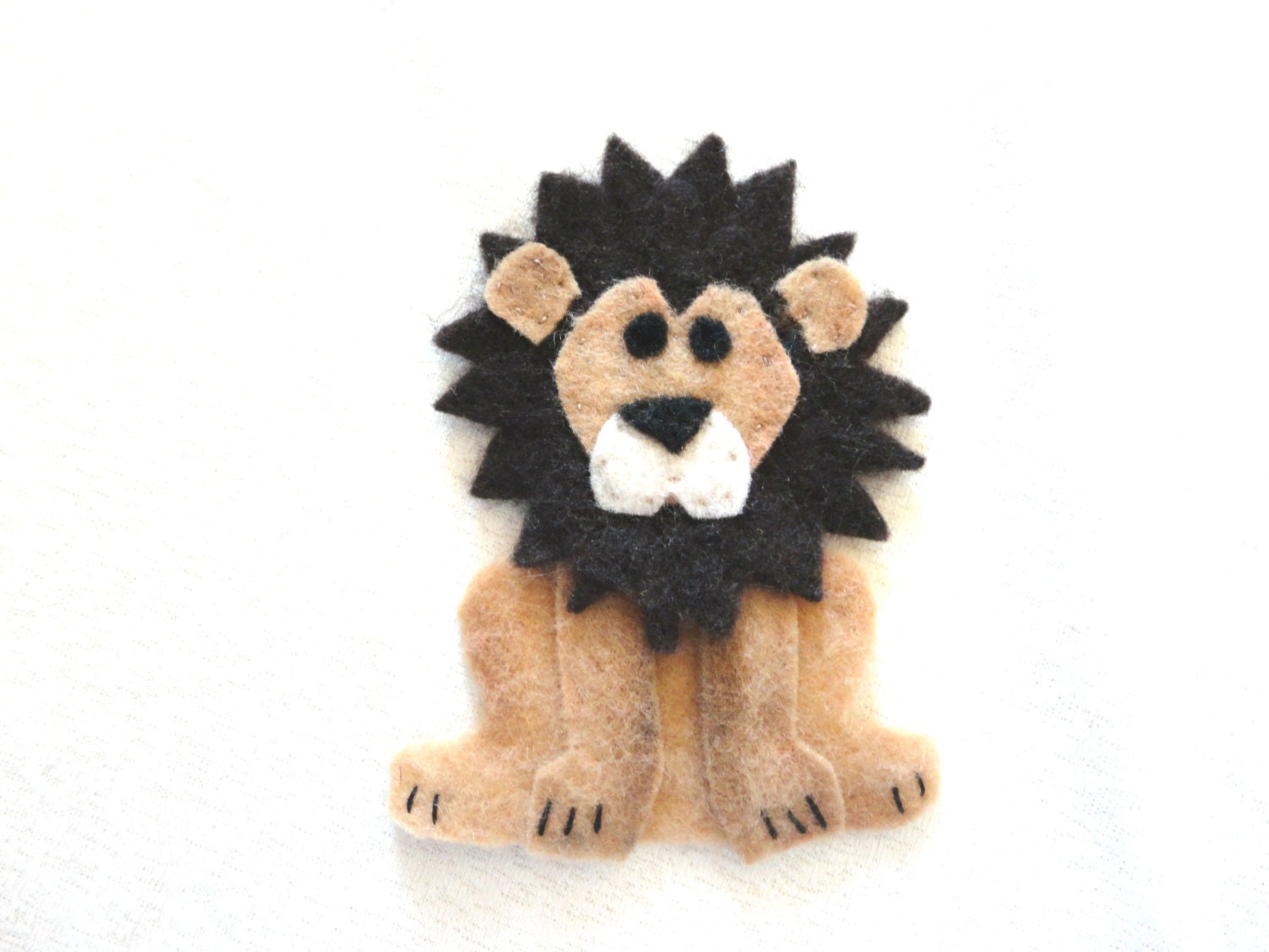 felt lion pattern free