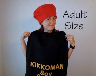 Adult Costume Kikkoman Bottle Teen Costume Couples Costume Group Costume Halloween Costume Photo Prop Dress Up Cosplay Soy Sauce