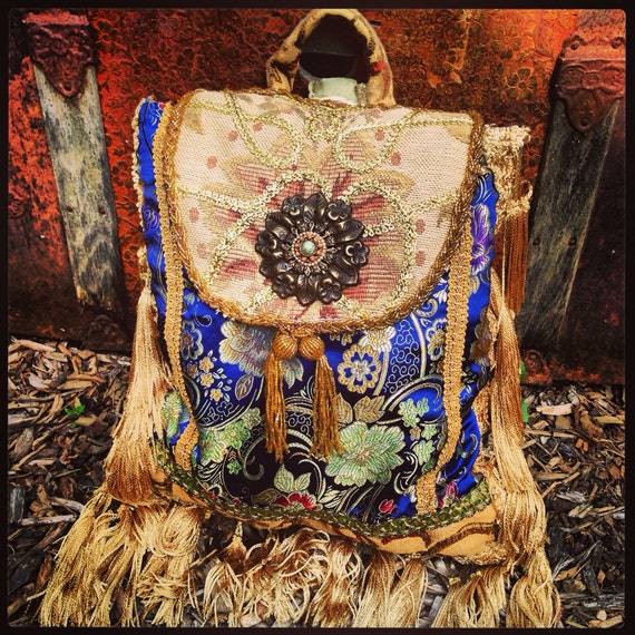 Boho Gypsy Pandora Sling Purse Backpack Handbag Bohemian