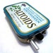 Portable Mint Tin Guitar Amp, Headphone Amp, MP3 Amp w/ Speaker, Volume Control, & 10X Gain (Wintergreen Altoids)