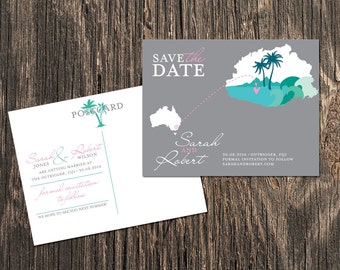 Fiji - Save the Date - Destination Wedding