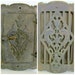 Art Nouveau Door Knocker Brass Peephole Window Door Speakeasy Steampunk Peep Hole