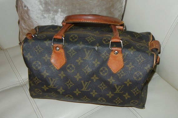 Vintage 1980s Louis Vuitton speedy handbag large size