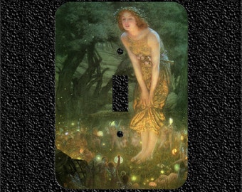 Fairy Godmother & Fairies Light Switch Plate Covers Toggle/Rocker/Outlet