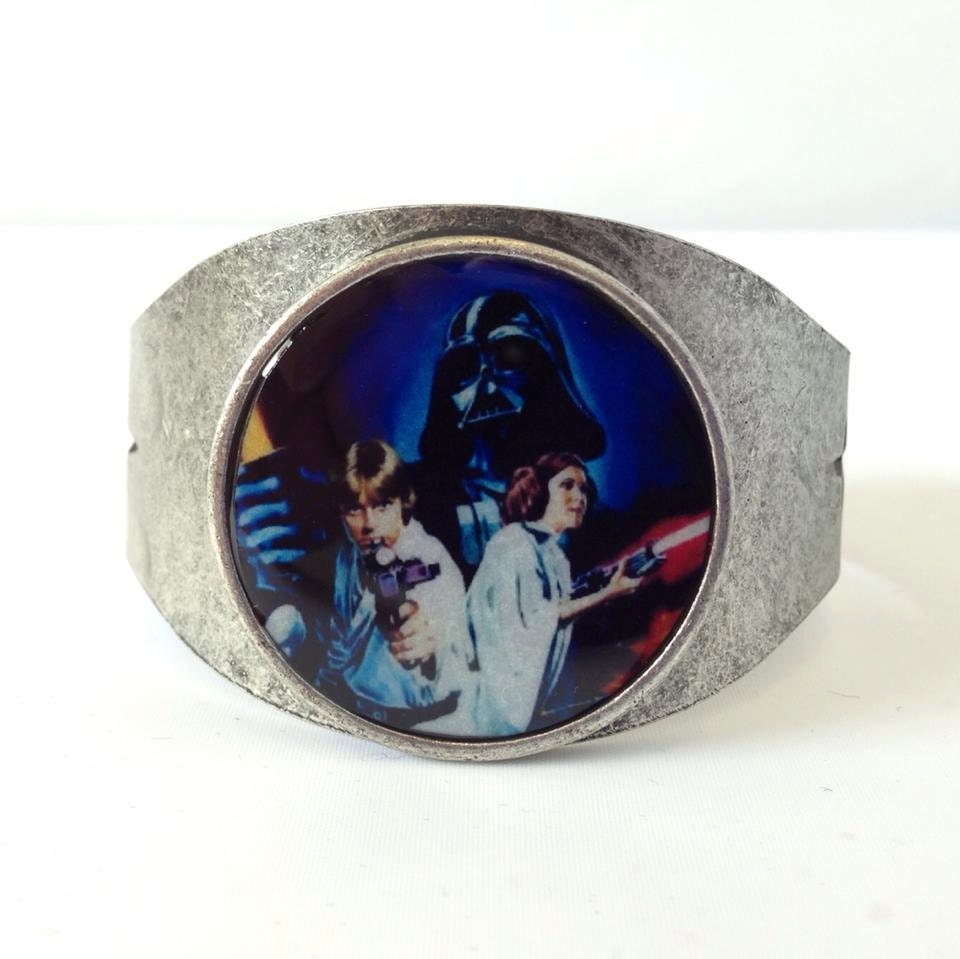 Star Wars Cuff Bracelet by JediForJesus on Etsy