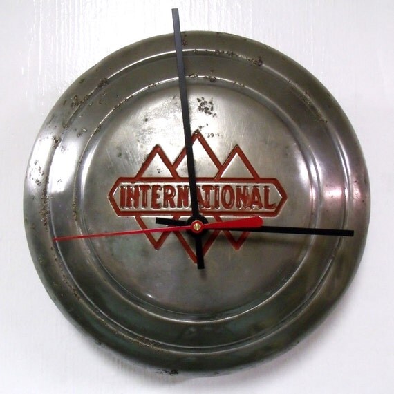 1930's International Harvester Truck Wall Clock IH