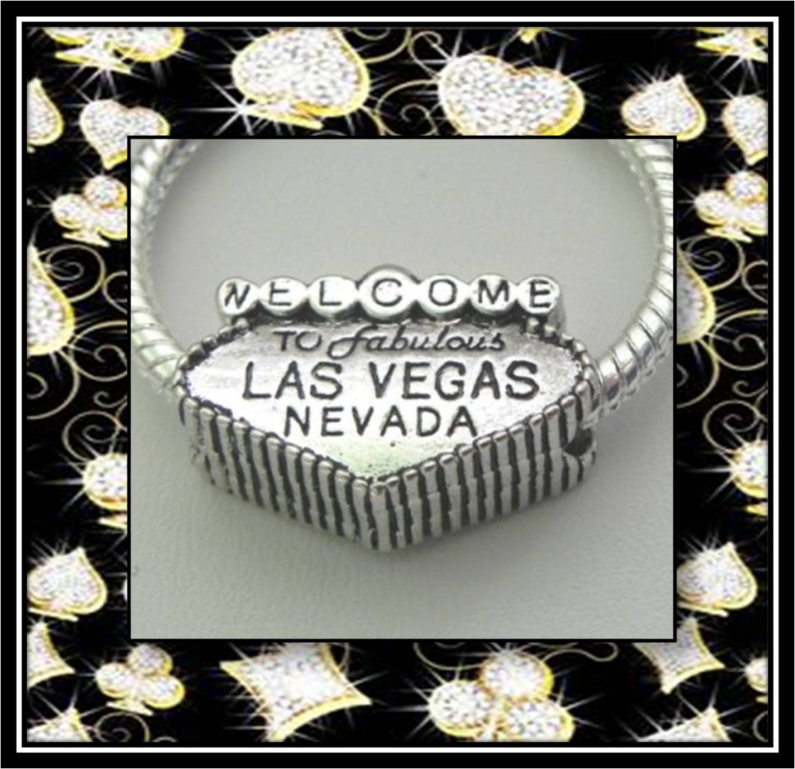 to Las Vegas Charm / Bead European Style
