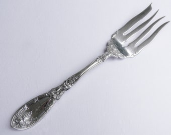 Antique LaVigne c1908 Cold Meat Fork 1881 Rogers