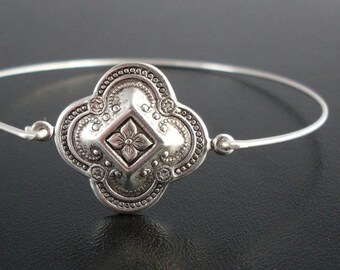 Medieval Jewelry Theme, Kaivana, Silver, Bohemian Jewelry, Stack Bangle Bracelet, Bohemian Stack Bracelet, Stacking, Bohemian Bracelet