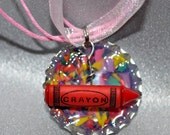 Crayon Chips Bottle Cap Necklace Il_170x135