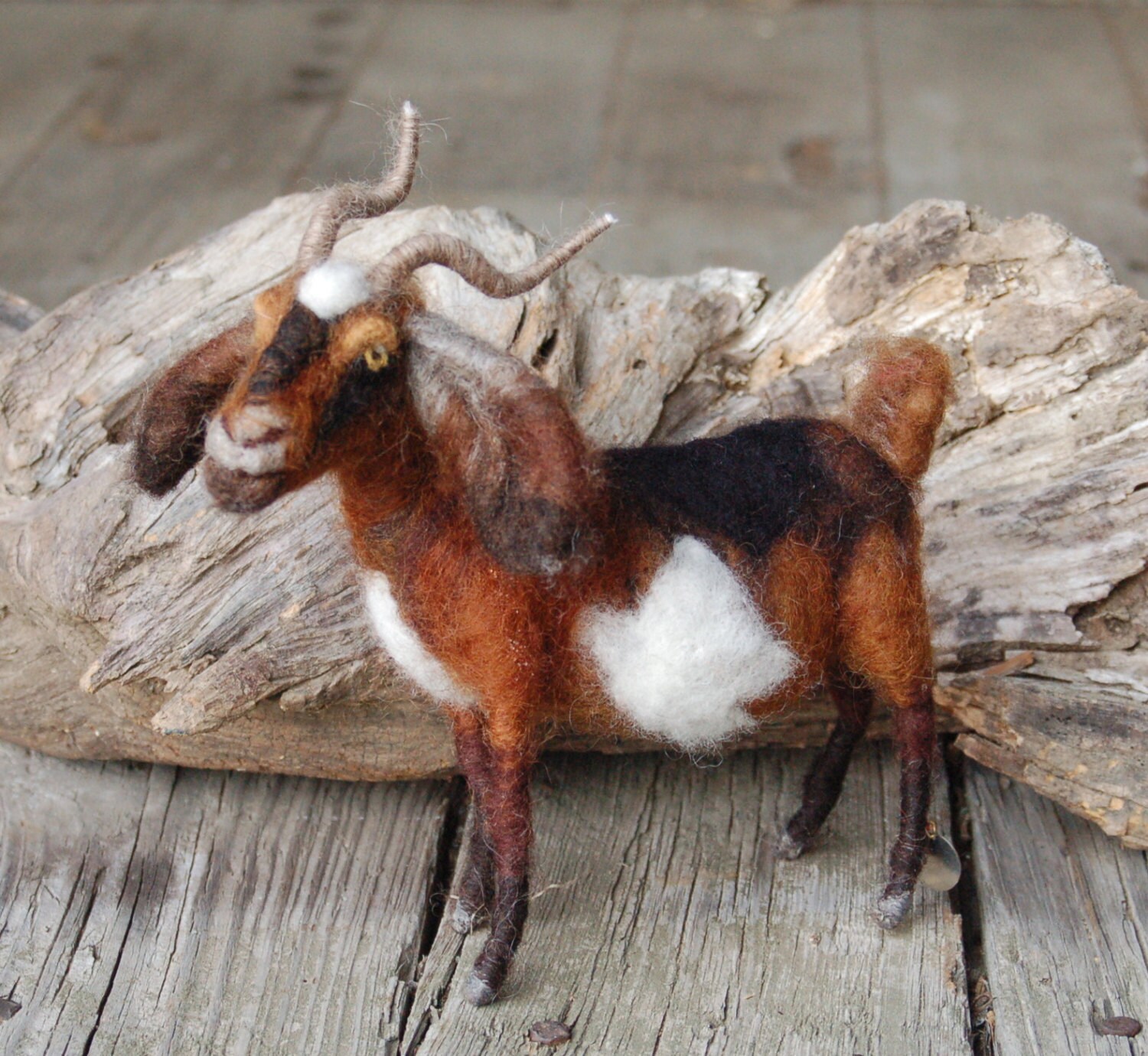 Needle Felting Kit Goat Supply Pack To Follow Goat Video