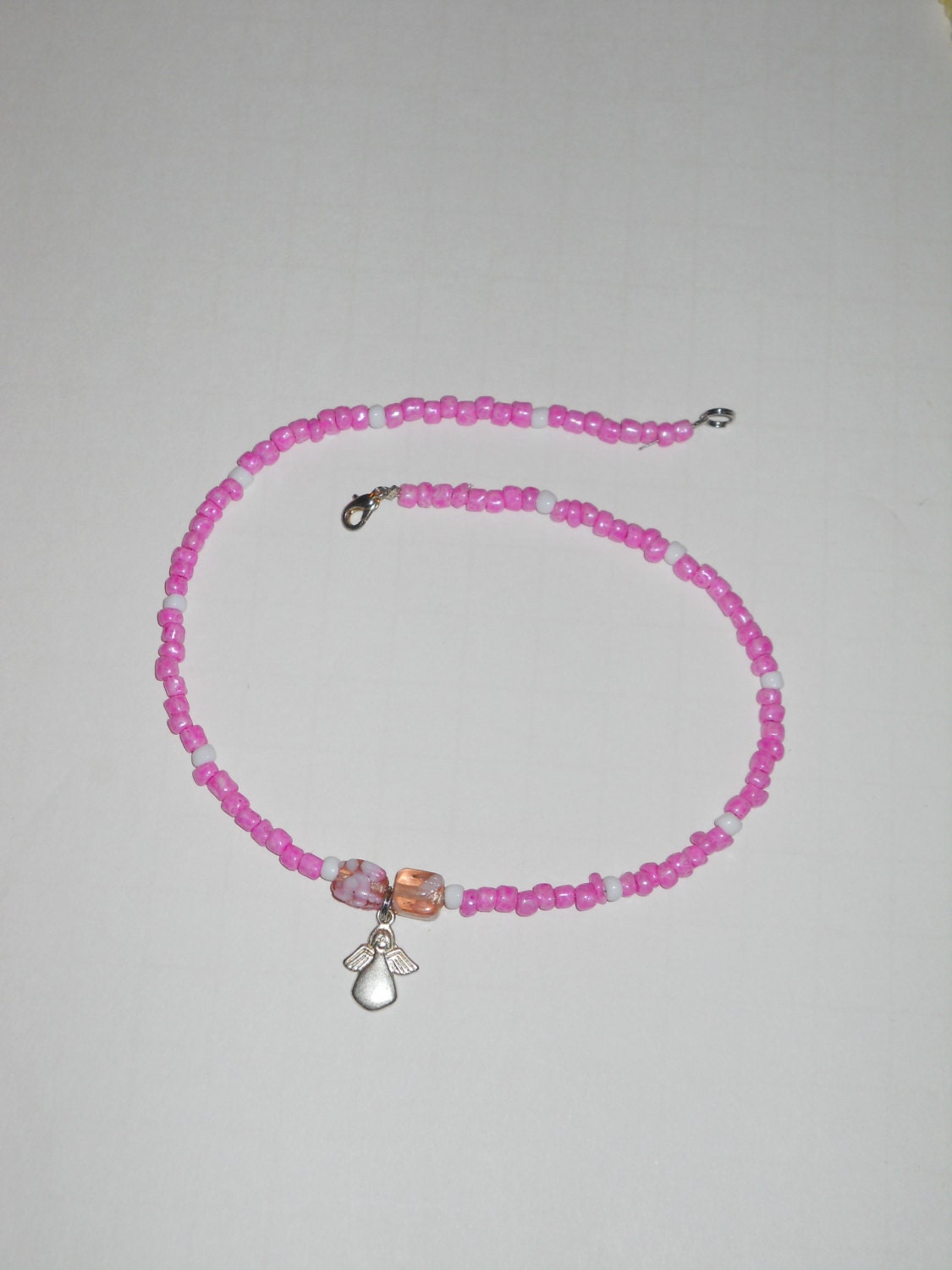 Clearance Handmade Beaded Child's Necklace J122 by