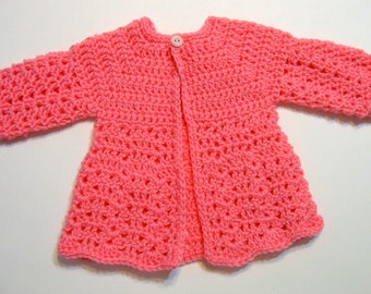 newborn crochet jacket pattern PDF Pattern, Pattern Sweater to Crochet Baby Months Pattern, 3 Newborn