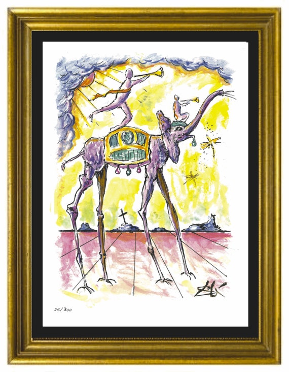 Salvador Dali Signed & HandNumbered Limited Edition