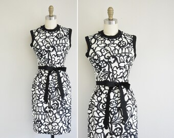 Items similar to SOLD///// 50s Dress / 60s Dress / Vintage 50s 60s ...