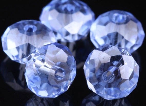 Light Blue Sapphire Beads 8