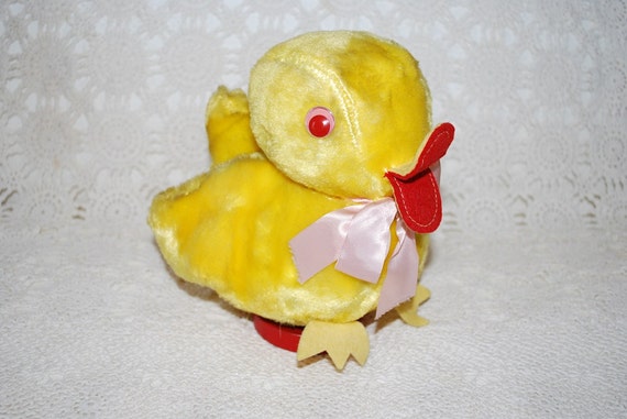 yellow chick stuffed animal