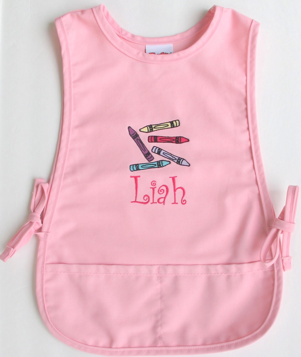 Personalized Kids Smock Custom Childs Art Apron by aTwinkleStar