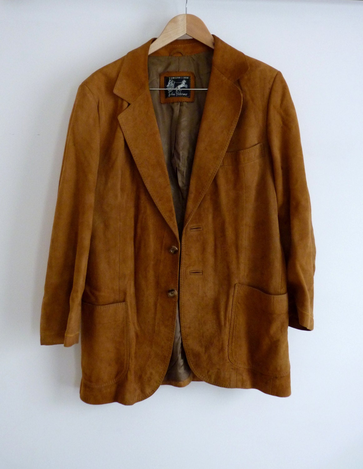 Vintage Men's Suede Jacket