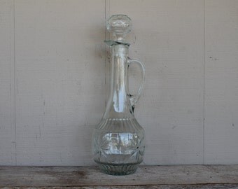Vintage Glass Decanter