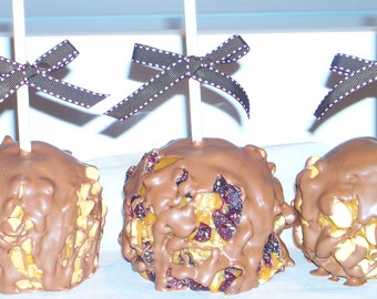 Chocolate Gourmet Caramel Apples
