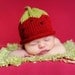 strawberry hat baby, toddler and child