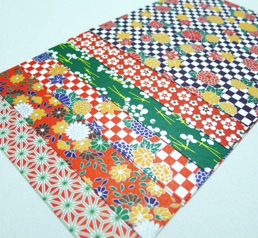 Yuzen Chiyogami Paper Pack for Traditional Japanese Origami