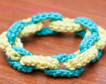 CROCHET PATTERN Crochet Bracelet Pattern Beaded by thevelvetheart