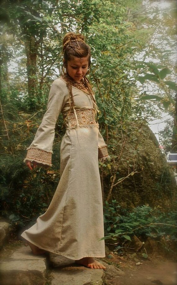 Priestess Long Dress Native American style Original design