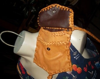 Sale Hand Laced Deerskin Mommy Bag