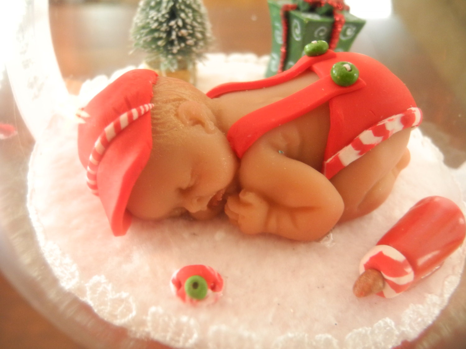 Baby's First Christmas Ornament -Dreamer Baby Boy