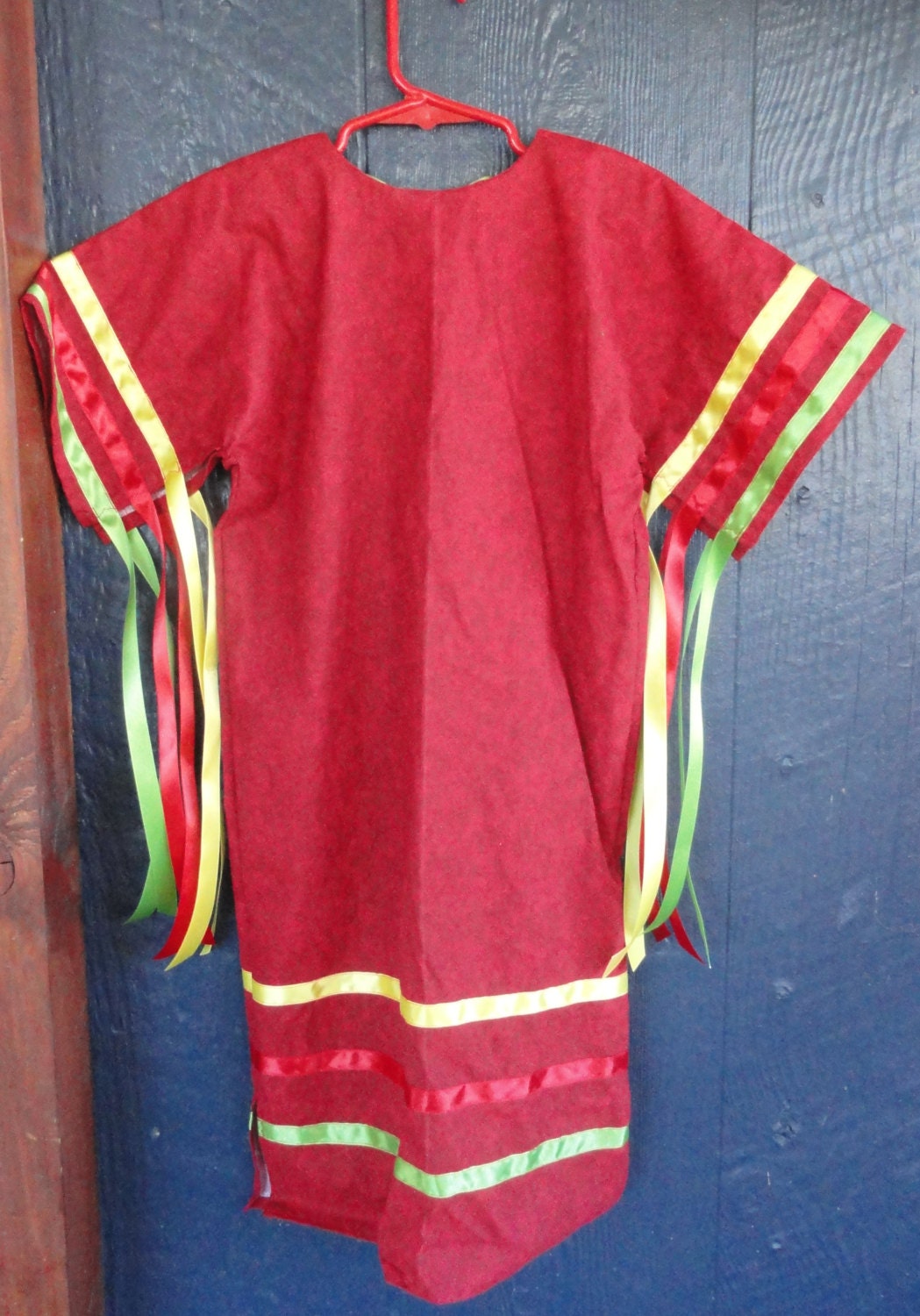 Childs Native American Ribbon Dress SIZE 3 by elkhaventradingpost