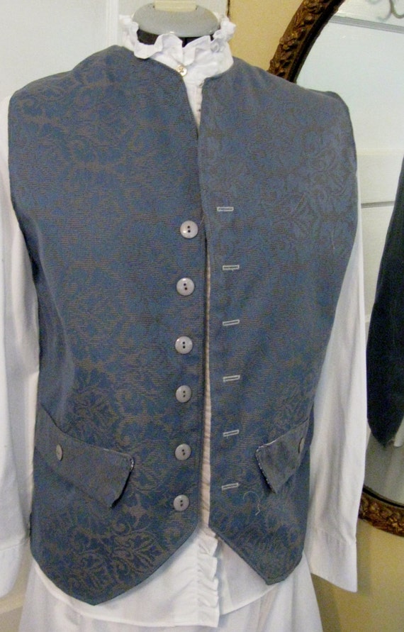 Men's Colonial Pioneer Civil War Waistcoat Vest by MimiKee on Etsy