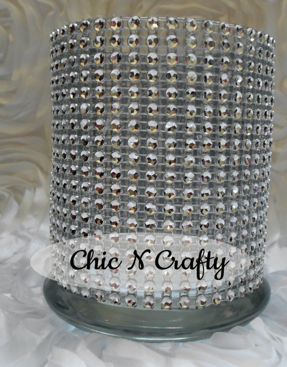 Items similar to Set of 10 Wedding Bling Candle Holders.. on Etsy