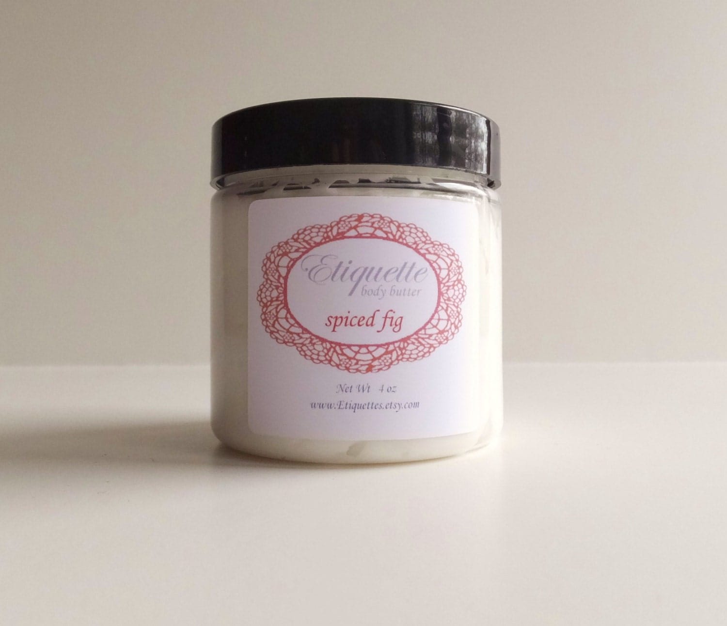 Spiced Fig body butter 4 oz jar Paraben Free