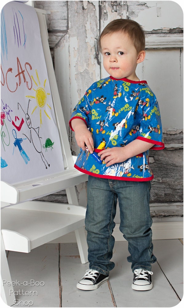 Art Smock Children's Art Smock Pattern