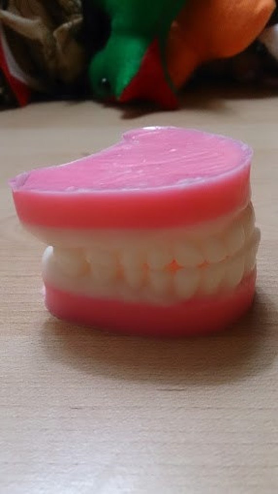 creepy chompers teeth soap