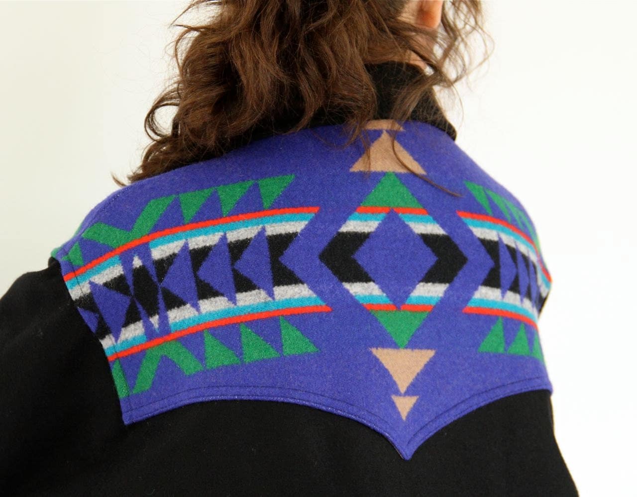 Pendleton Blanket Coat Wool Bomber Jacket by factoryhandbook