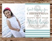 DIY Printable Nautical Christmas Holiday Card with photo Il_170x135