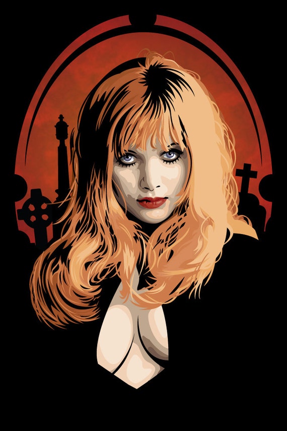 Madeline Smith The Vampire Lovers Hammer 17 x 11