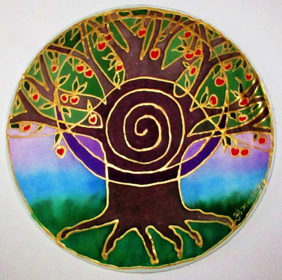 tree mandala art spiritual giftTree of Abundancemandala