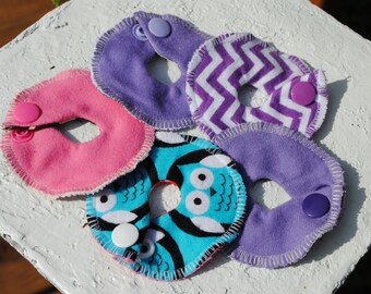G-tube Soak Pads 5 Pack (Two Sizes)