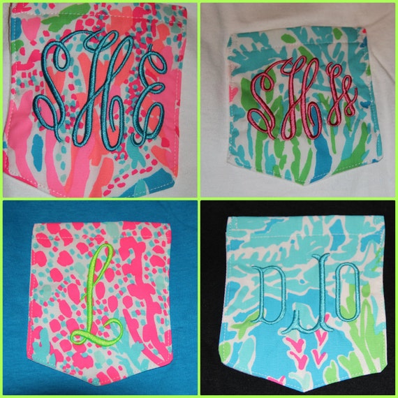 lilly pulitzer monogram shirt