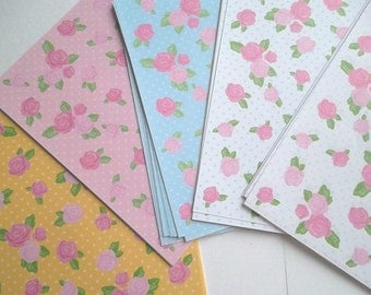 Fast Shipping Brand New Floral Pattern Chiyogami Origami Paper 100 sheets