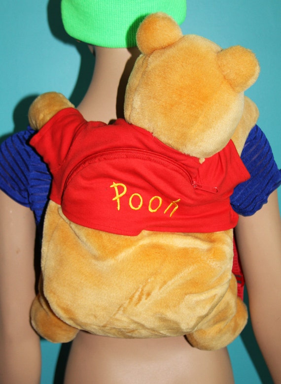 winnie the pooh backpack plush