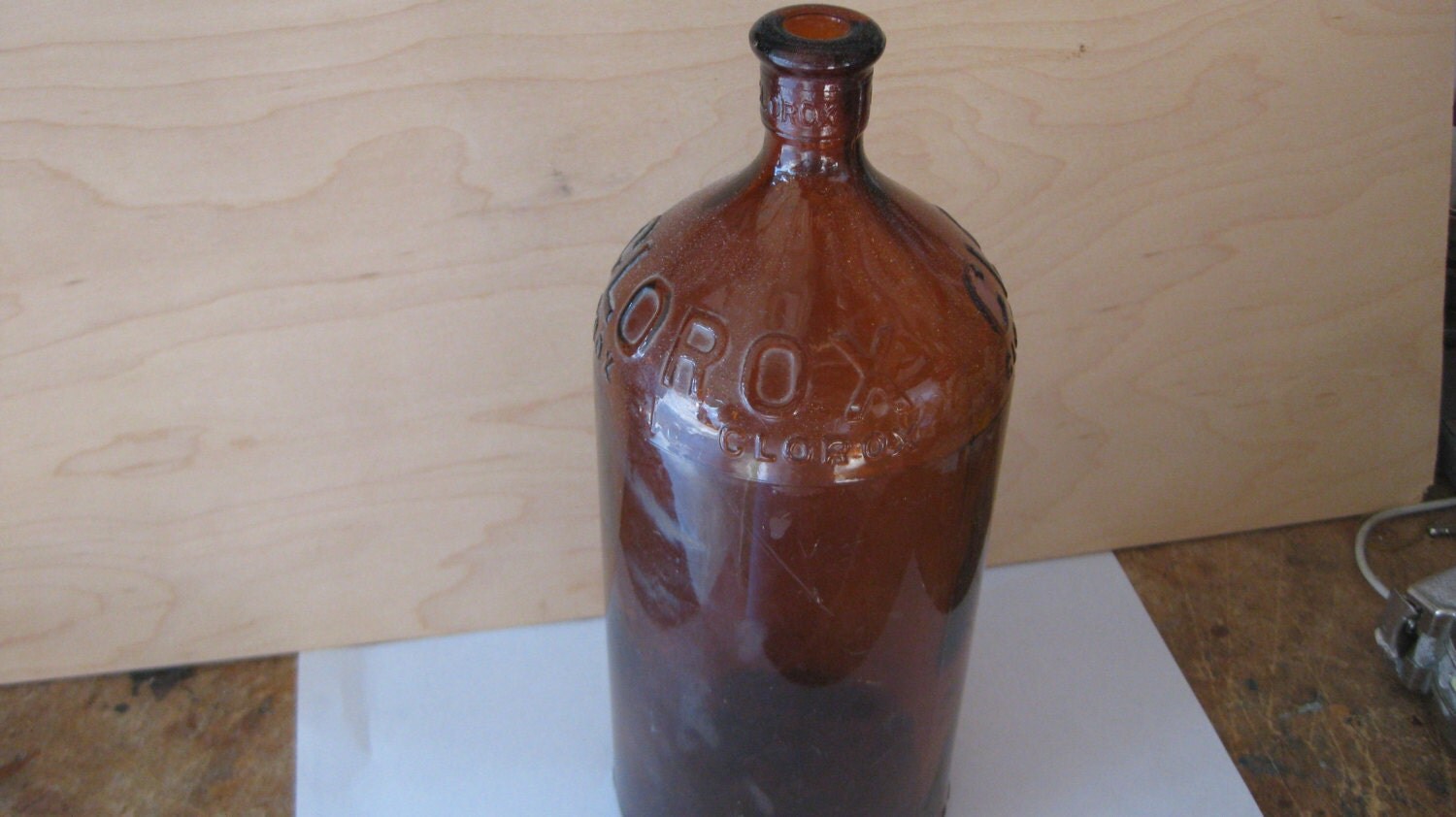 Vintage Clorox Bottle 97