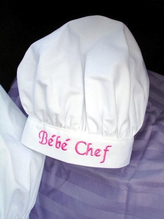 PERSONALIZE Your BABY or Toddler CHEF Hat by SofiesSewingRoom