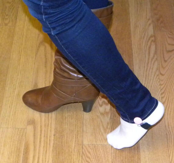 Jean Clips Creepers will keep your jeans tucked in your