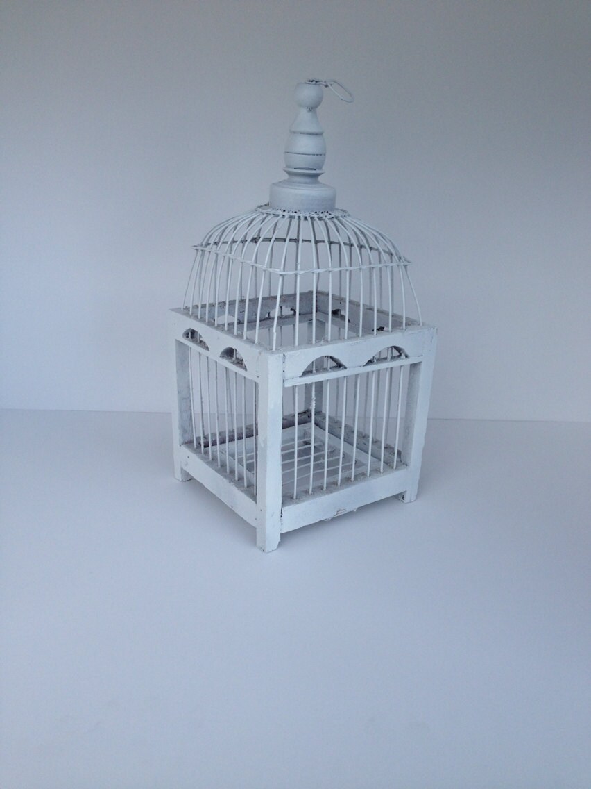 wooden bird cage shabby chic bird cage bird cage wood by theemae74 wooden bird cage shabby chic bird cage bird cage wood by theemae74